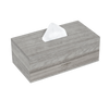 Rectangle Tissue Box - Sterling Grey