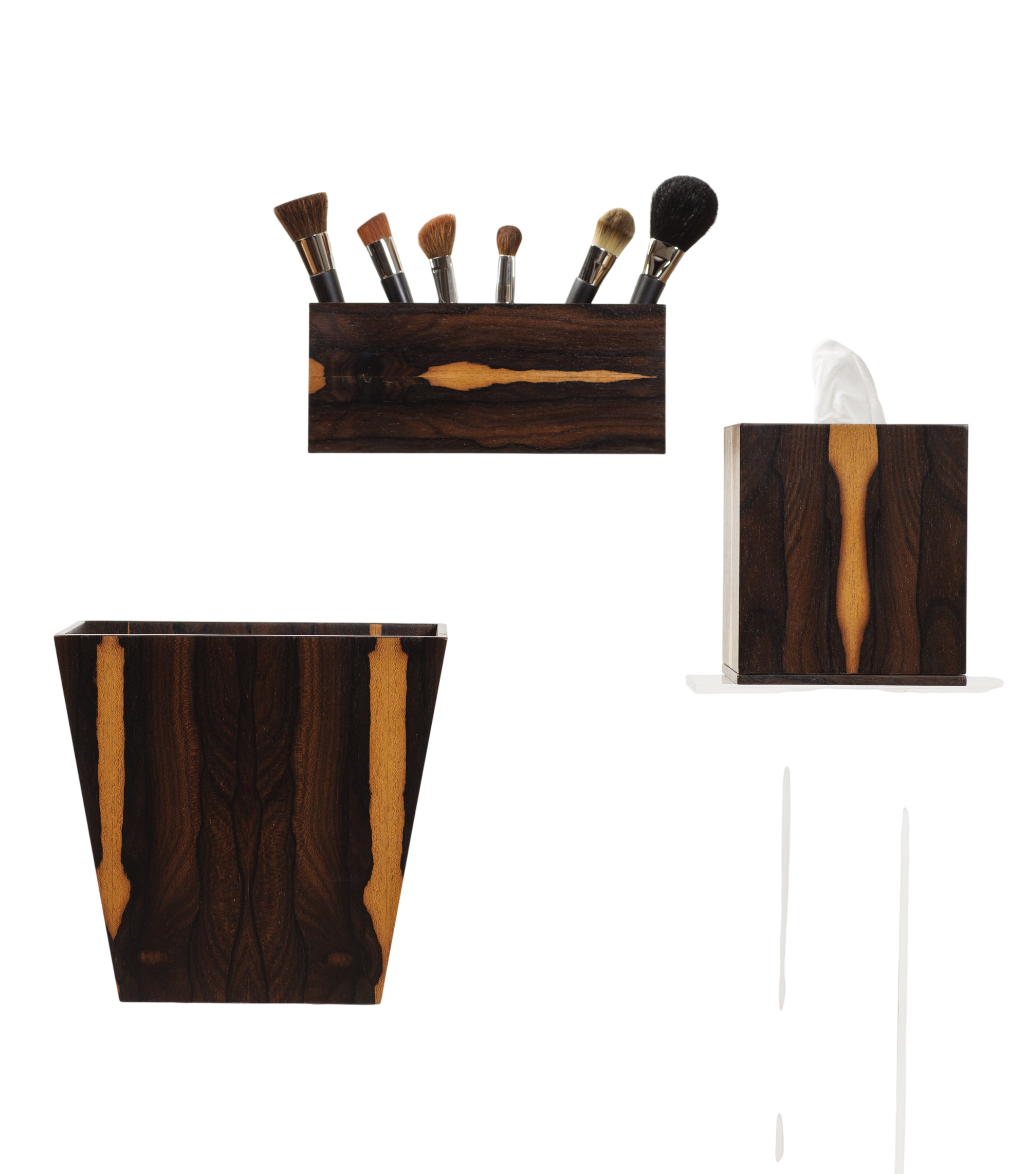 Ziricote Exclusive Creations Mini Bin