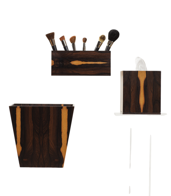 Ziricote Exclusive Creations Mini Bin