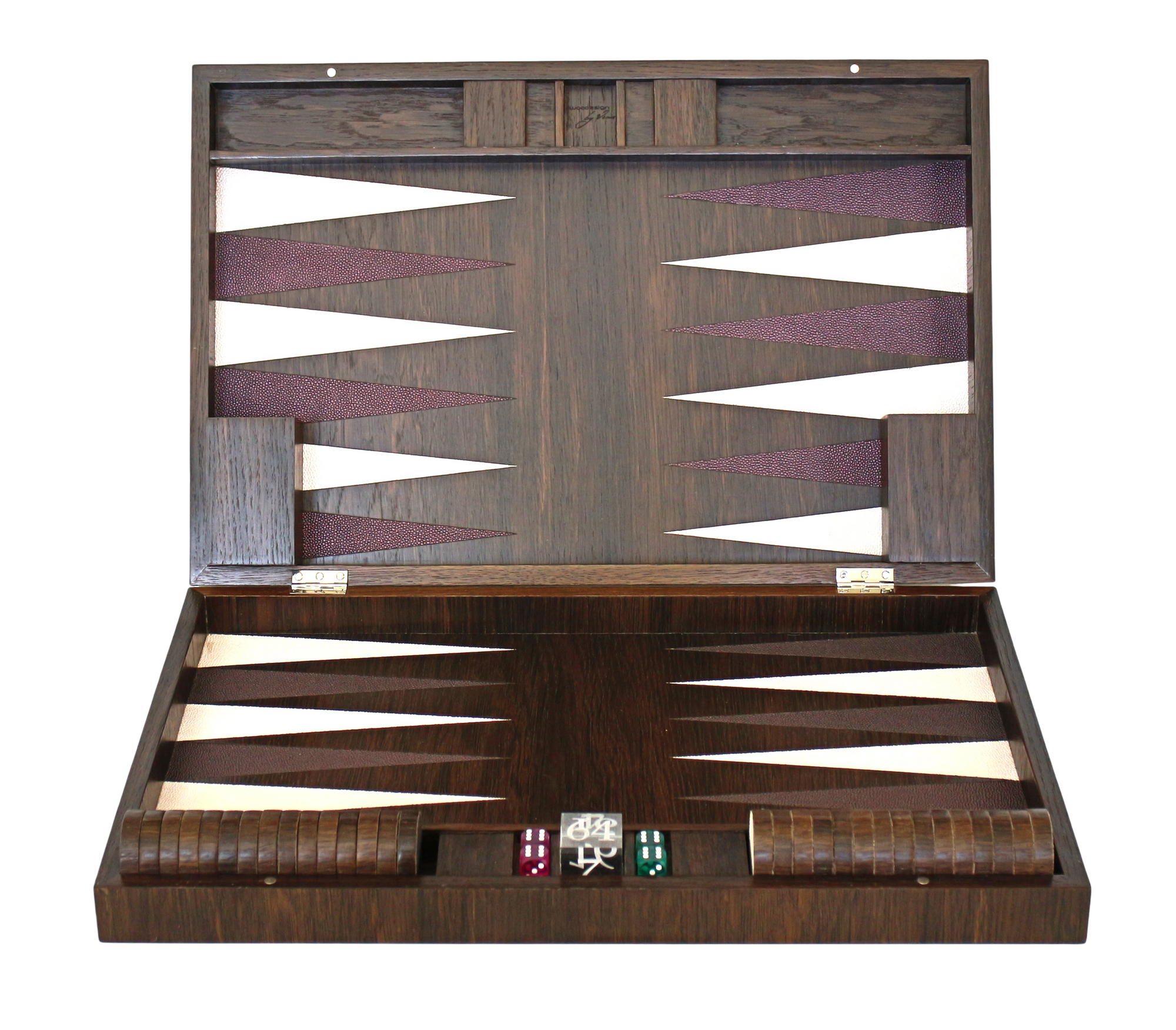 Backgammon Sets & Boards - Smoked Oak