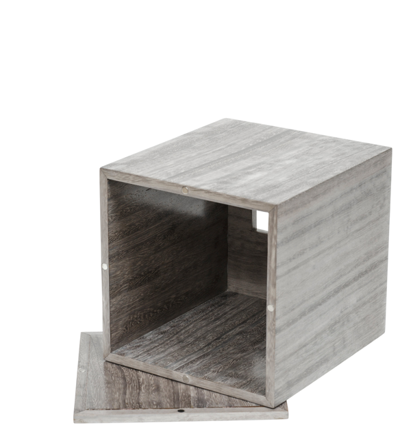 Boutique Tissue Box - Sterling Grey