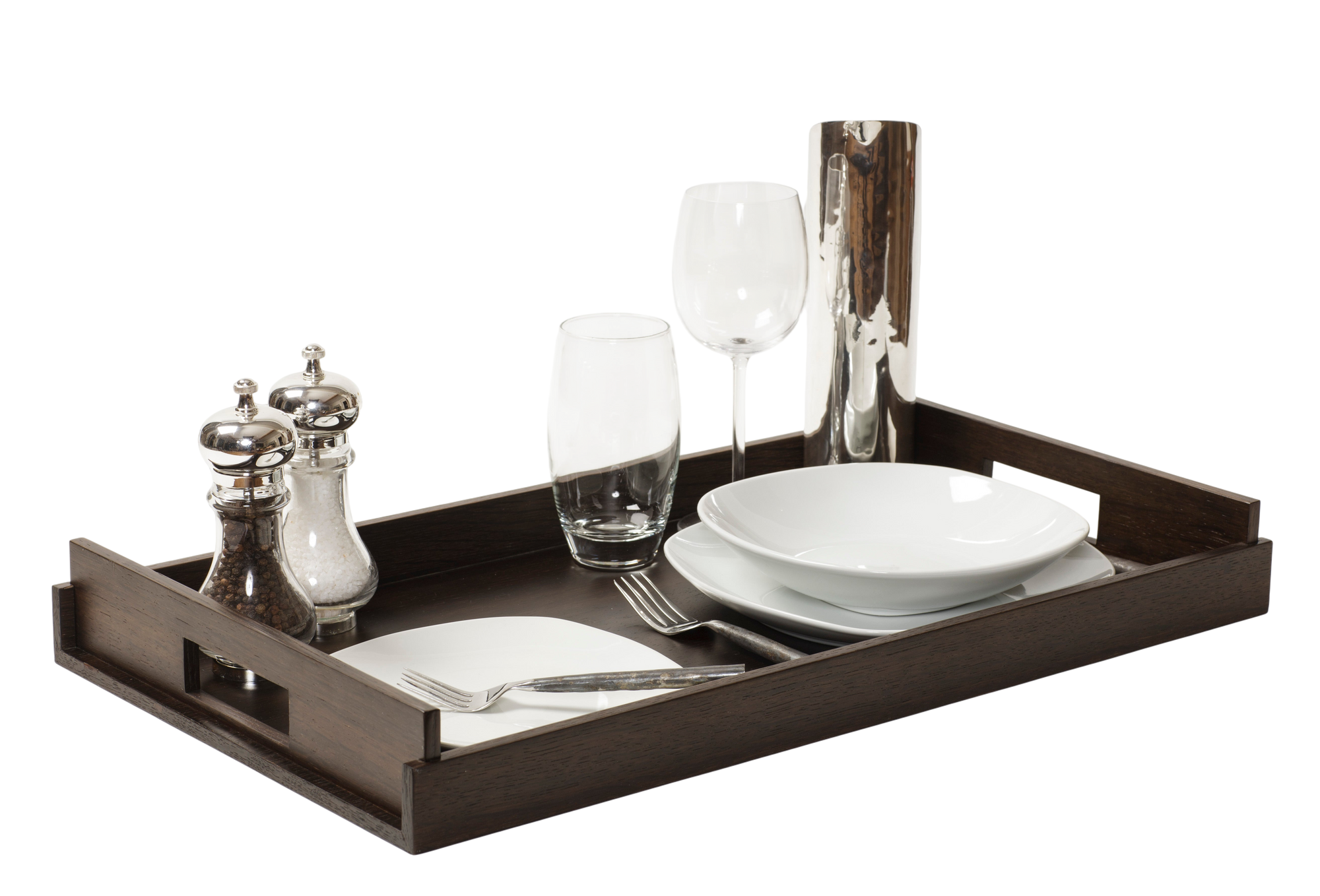 Kitchen Accessories Set - Smoked Oak