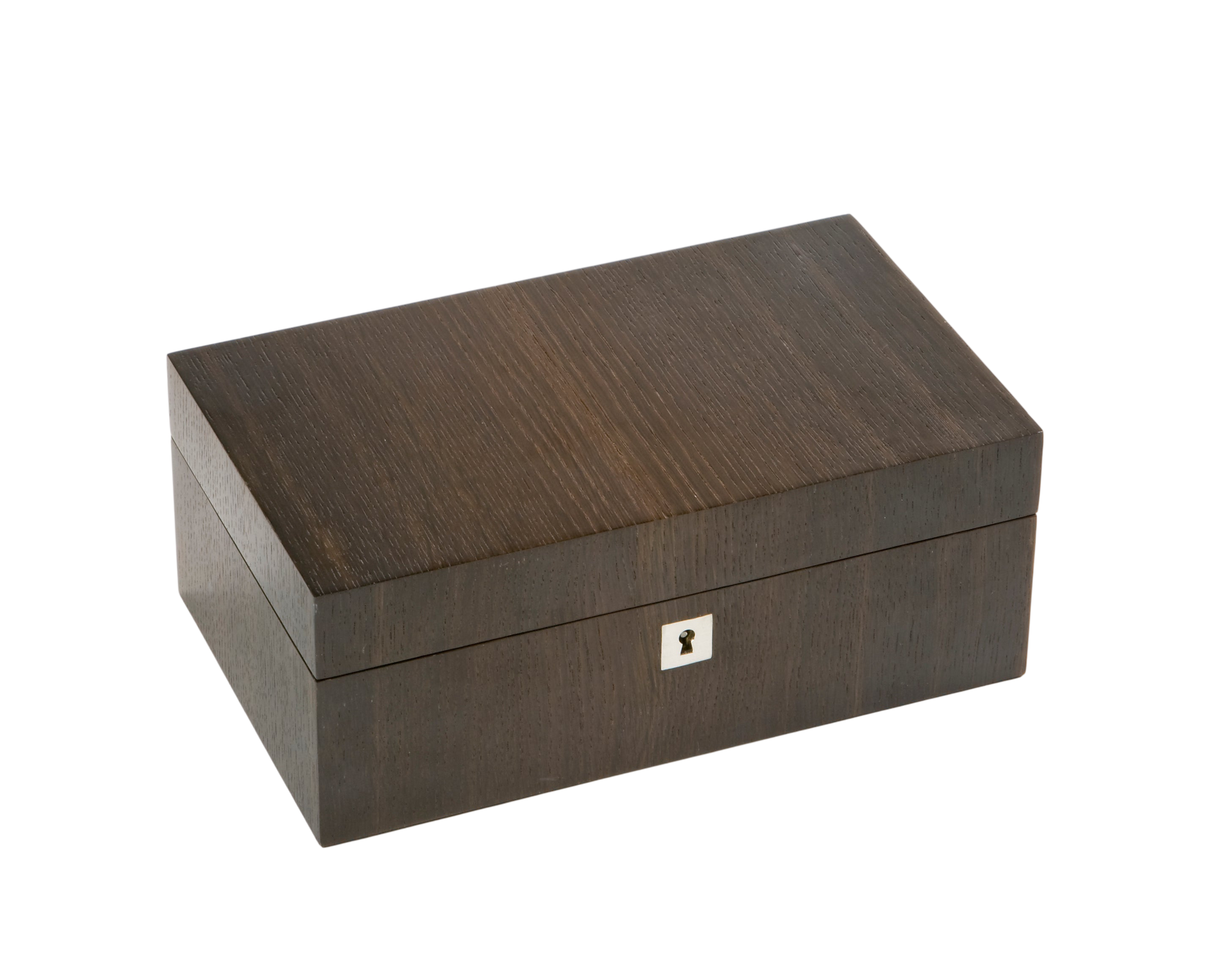 handcrafted smoked oak jewellery box rare wood luxury gift UK