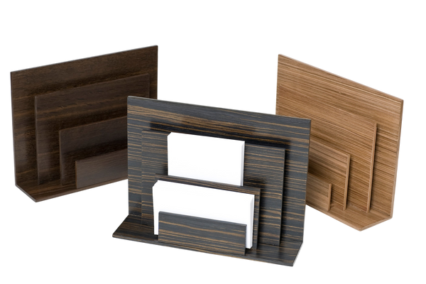Letter Holders - Dark Ebony