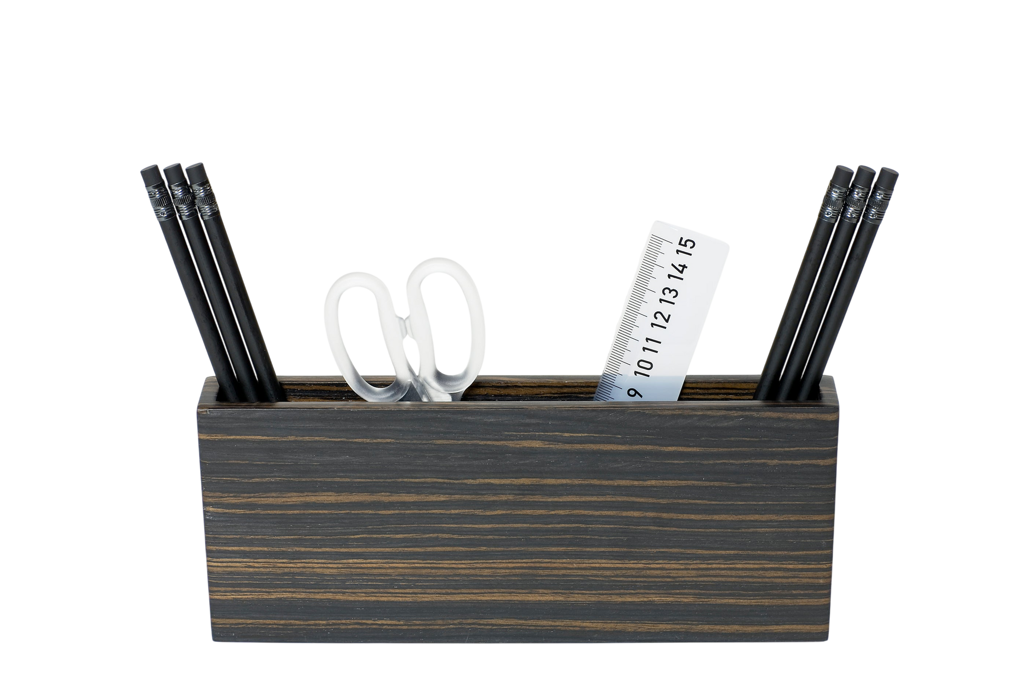 Leggy Pen Box - Dark Ebony