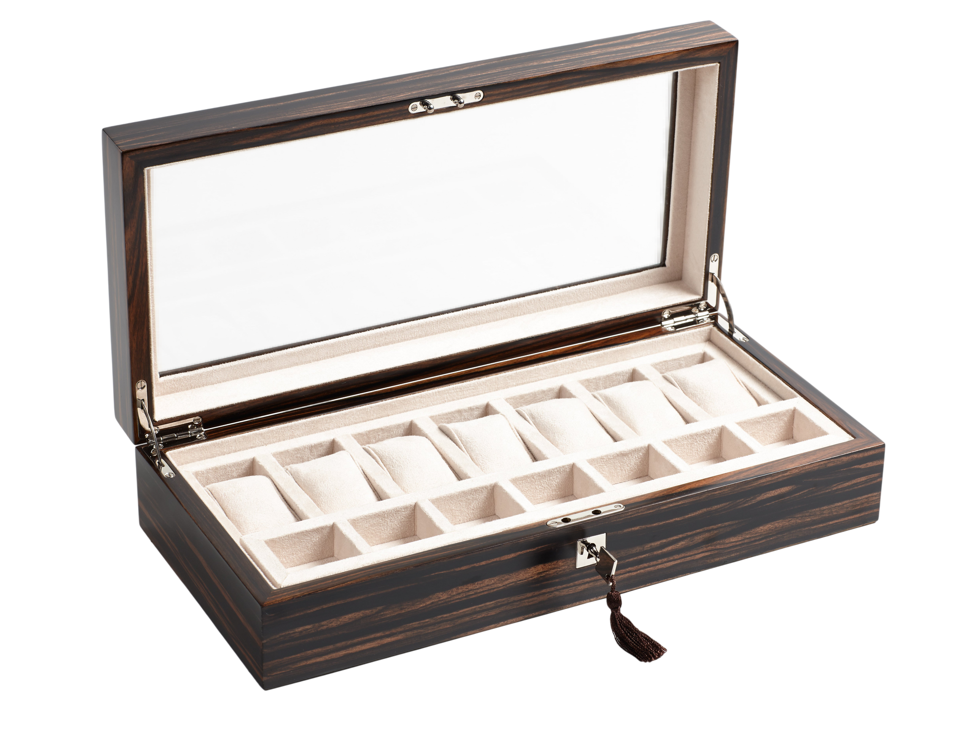 Spider Ebony Macassar Exclusive Creations Watch Box