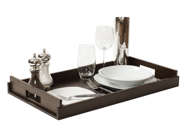 Nest of Wood Trays - Smoked Oak