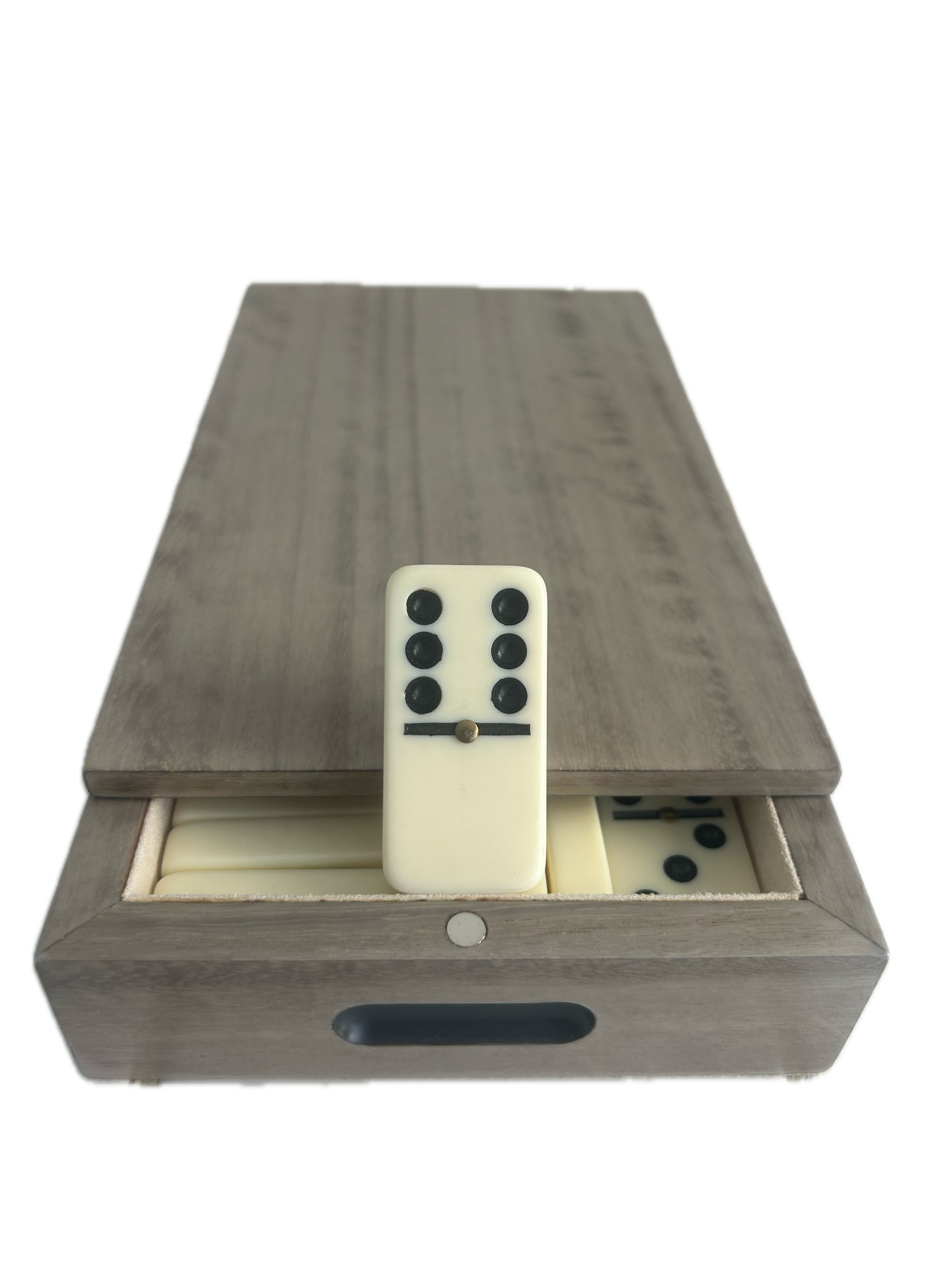 Sterling Grey Dominoes Set