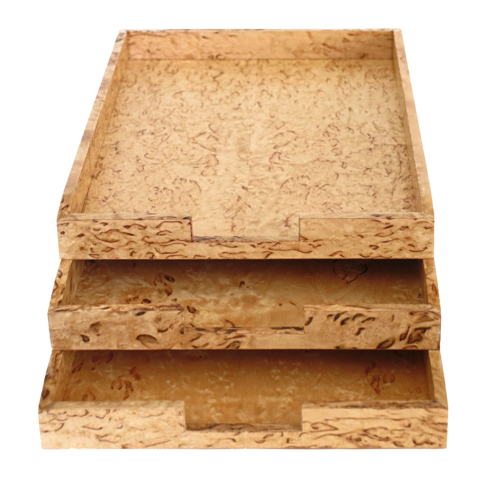 Karelian Birch Exclusive Creations Luxury Desk Set - OUT OF STOCK